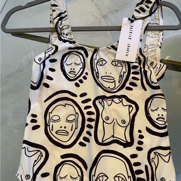 Patrick Church bathing suit S Never worn tags attached - Picture 3 of 5